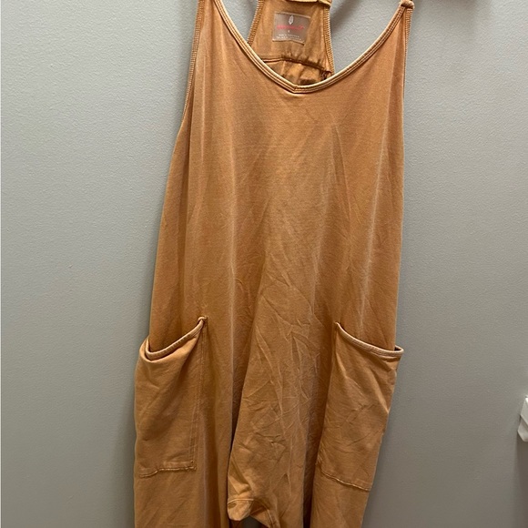 Free People Pants - Free people hotshot onesie - like new